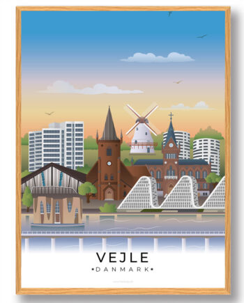 Restparti Vejle Byplakat