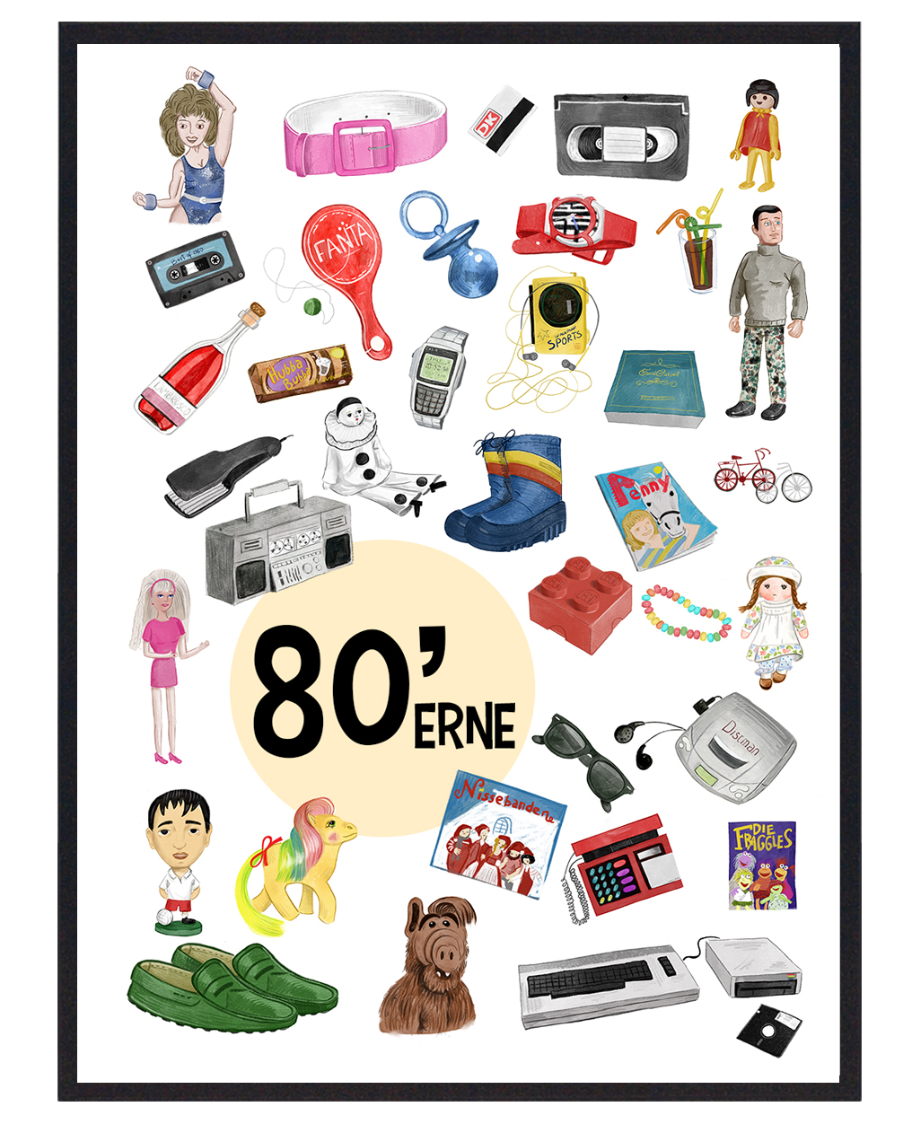 80 Apos Erne Plakat