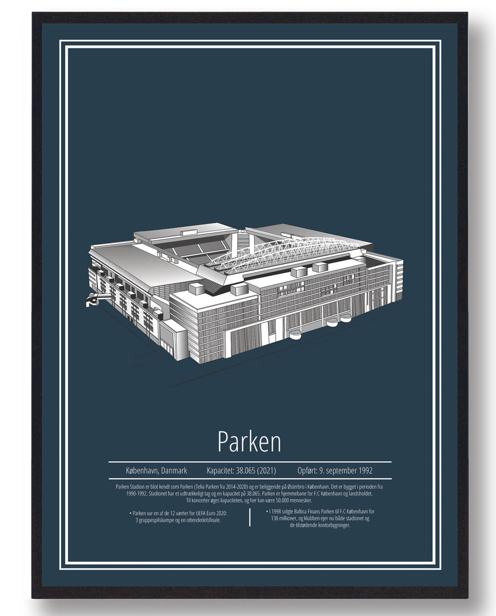 Fc København Fck Parken Plakat