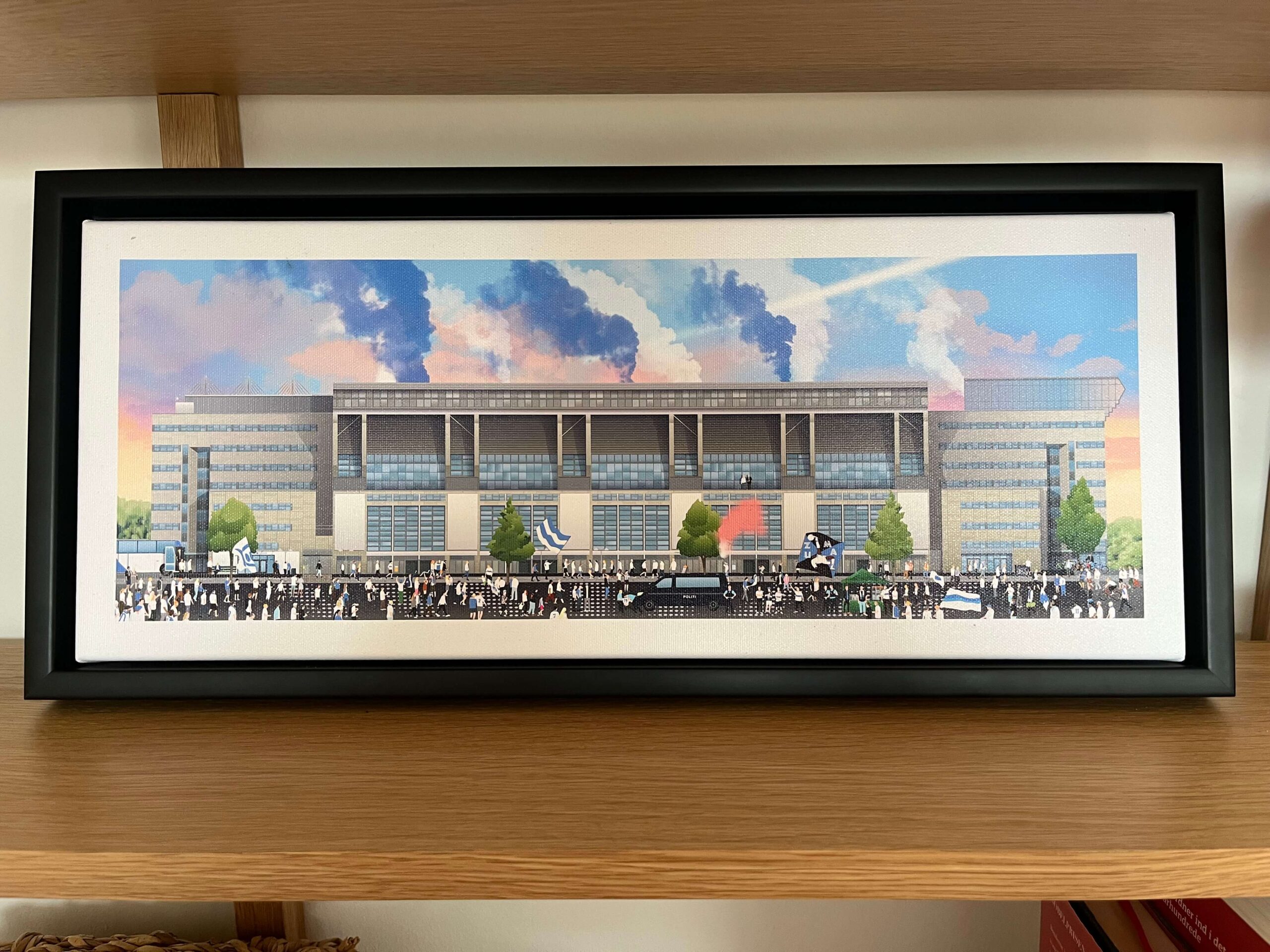 Fck Parken Lærredsprint Limited Edition