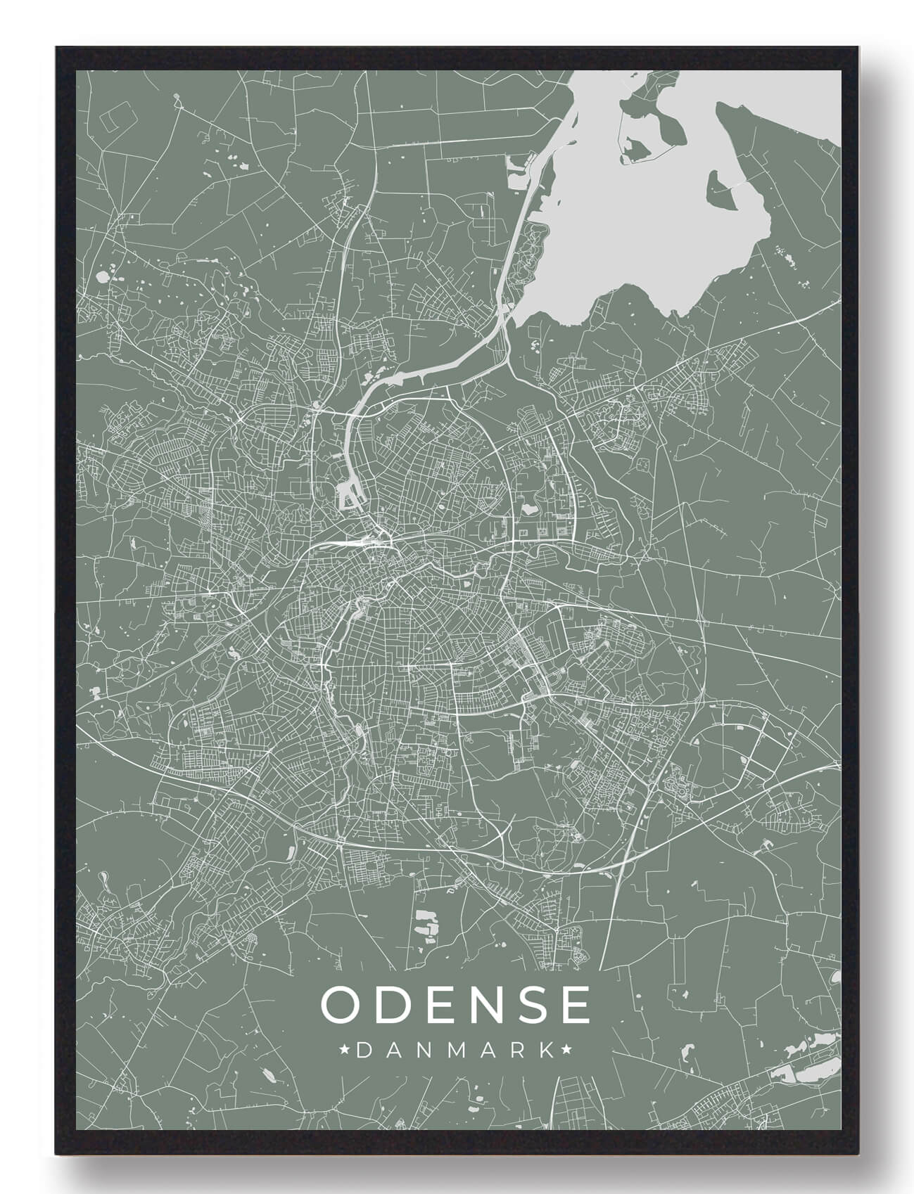 Odense Plakat Grøn