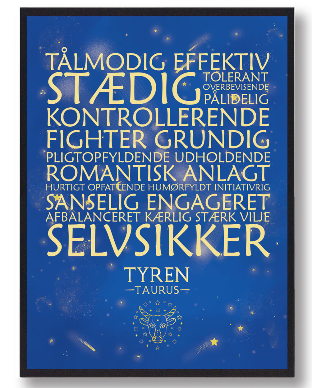 Stjernebillede Tyren  Blå