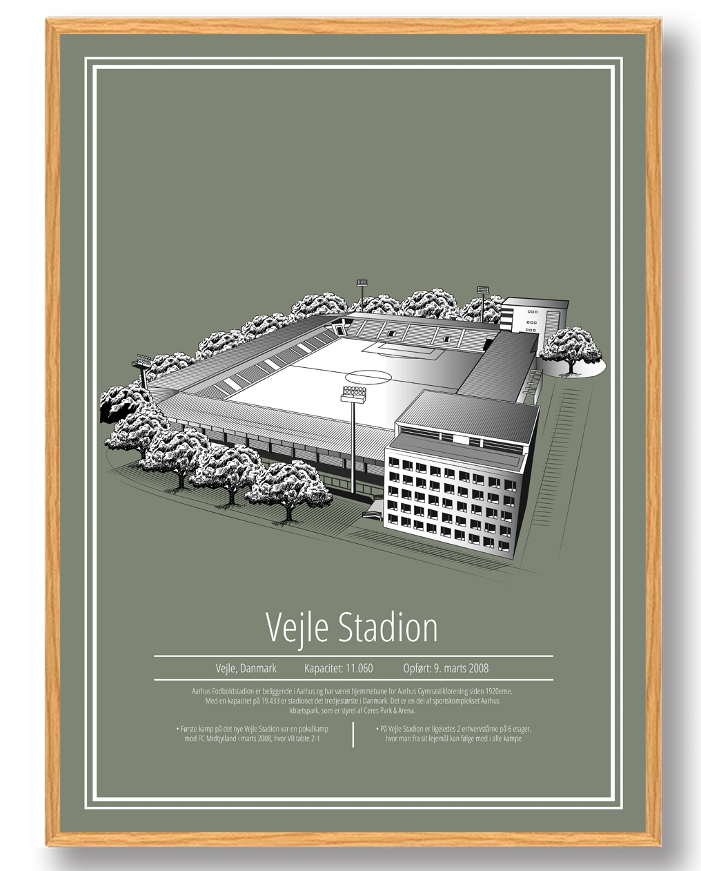 Vejle Stadion  Plakat