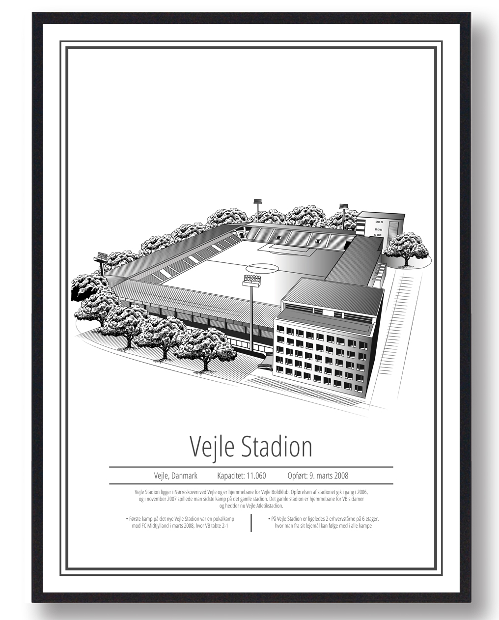 Vejle Stadion  Plakat