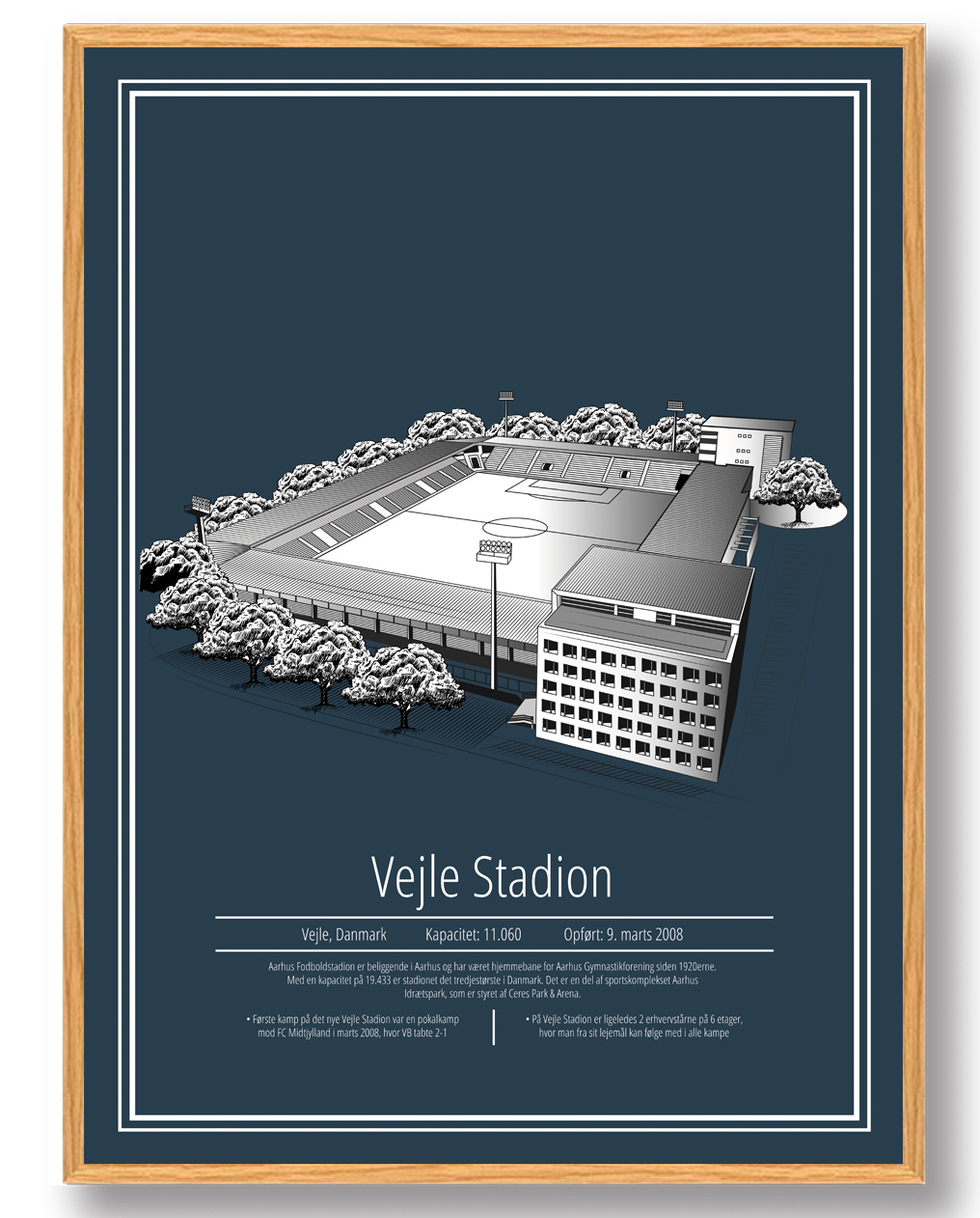 Vejle Stadion  Plakat