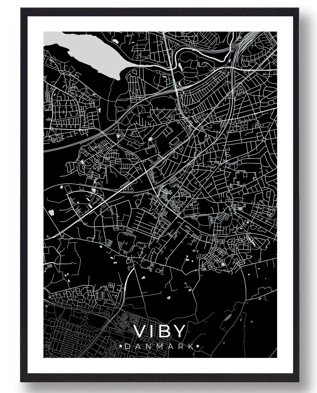 Viby   By Plakat Sort