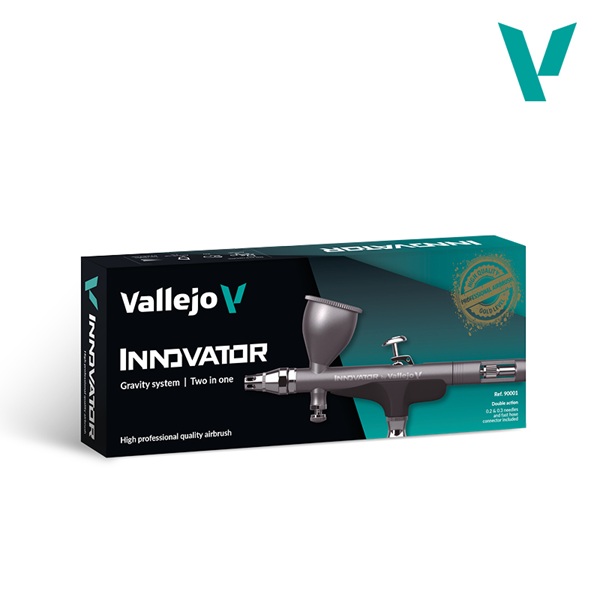 Airbrush Vallejo: Airbrush Innovator Gravity System  Two In One        3mm