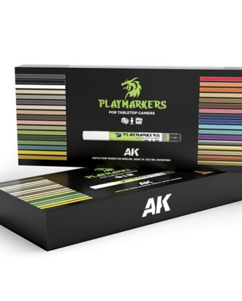 Ak Interactive Playmarkers Set: Special Box  34 Paint Markers Malingstuscher