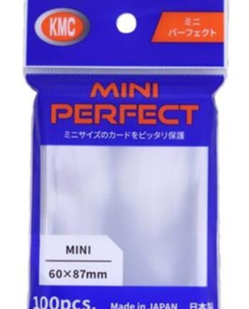 100 Lommer  Kmc Mini Perfect Size Sleeves  60x87mm