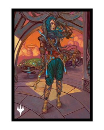100 Lommer  Magic Aetherdrift: Sita Varma  Masked Racer  Borderless  Matte Deck Protector Sleeves Ultra Pro  38663