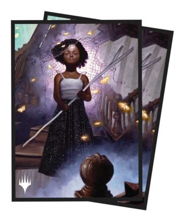 100 Lommer  Magic Duskmourn: Commander Aminatou  Veil Piercer Deck Protector Sleeves Ultra Pro  38581