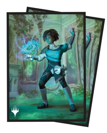 100 Lommer  Magic Duskmourn: Commander Zimone  Mystery Unraveler Deck Protector Sleeves Ultra Pro  38583