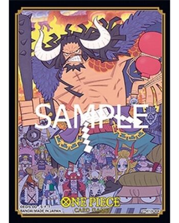 70 Lommer  One Piece Card Game Official Sleeves Store Edition Vol  : Kaido Deck Protector Sleeves