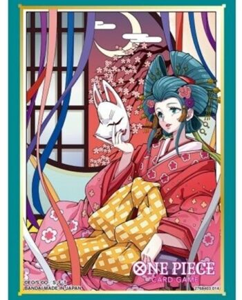 70 Lommer  One Piece Card Game Official Sleeves Store Edition Vol 10: Kouzuki Hiyori Deck Protector Sleeves