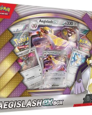 Pokemon  Ex Box: Aegislash Ex  2025     Boosters