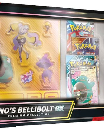 Pokemon  Ex Box: Iono   Bellibolt Ex Premium Collection  2025     Boosters