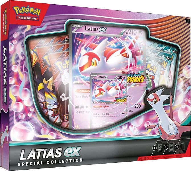 Pokemon  Ex Box: Latias Ex Special Collection  2025     Boosters