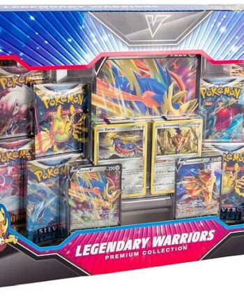 Pokemon    Box: Legendary Warriors Premium Collection  2024   14 Boosters