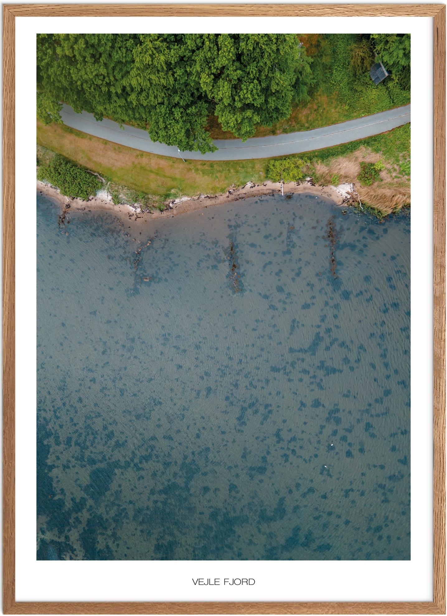 Plakat Vejle Fjord   Naturplakat   Plakater Sydjylland   Plakat   Plakatsnedkeren   Bestsellere