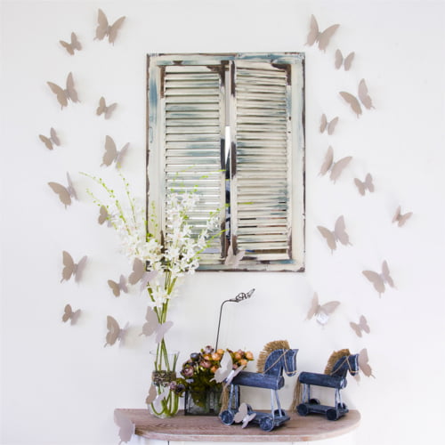 Sommerfugle 3d-effekt Wallsticker