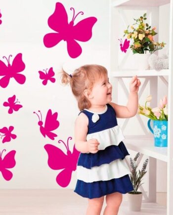 10 Sommerfugle Wallsticker