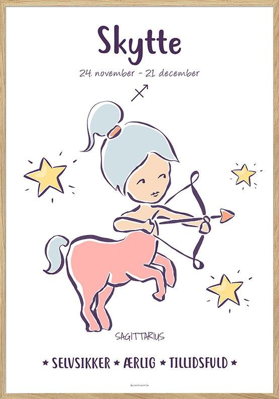 Stjernetegn Plakat Skytte