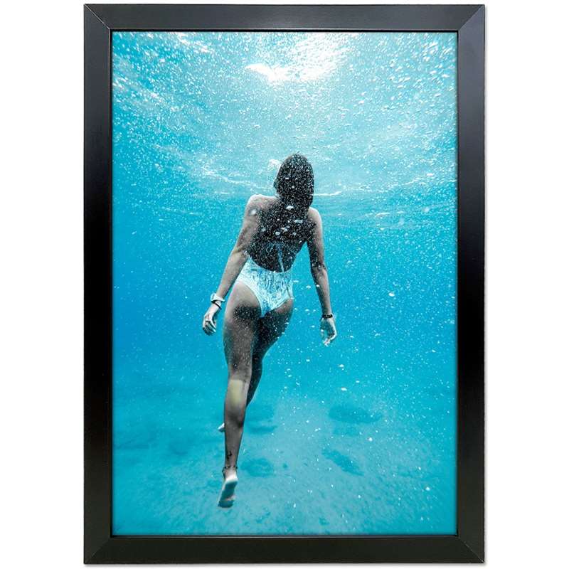 Alu Snap Frame Sort 20 Mm Flad Profil A3
