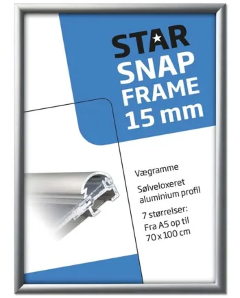 Alu Snap-ramme 15 Mm Alu Profil