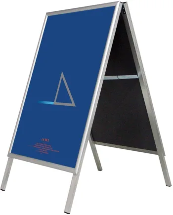 Alu-line Budget  -skilt  50   70 Cm  Sølv