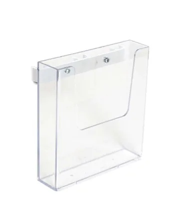 Crown Truss  Brochure Dispenser A5 With Fitting White