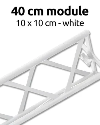 Crown Truss 10   10 Modul  Hvid  40 Cm
