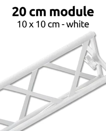 Crown Truss  10   10 Modul  Hvid  20 Cm