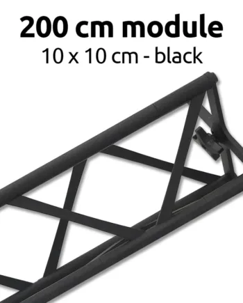 Crown Truss 10   10 Modul  Sort  200 Cm