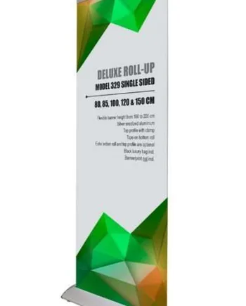 Deluxe Roll-up  Enkeltsidet  150 Cm  Alu