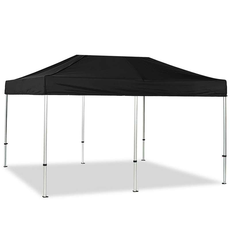Event Tent Lux Alu Sølv Med Sort Top