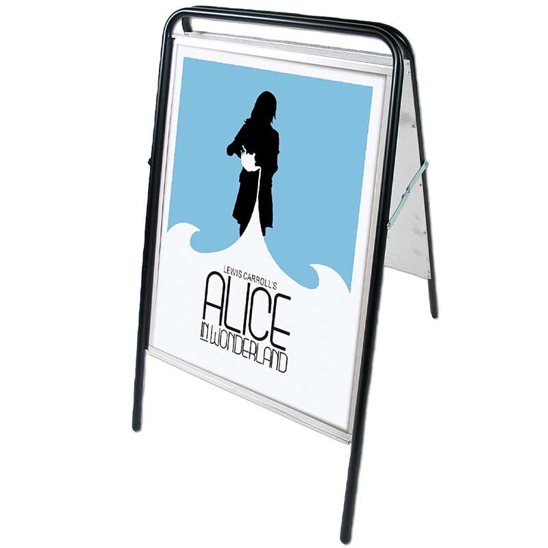 Expo Sign Gadeskilt 50 70 Cm Sort