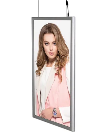 Led Lysramme  Vertikal  Dobbeltsidet  A4