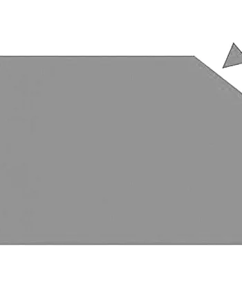 Magnetark Med 180 Stk  Grå Trekant-magneter            Cm