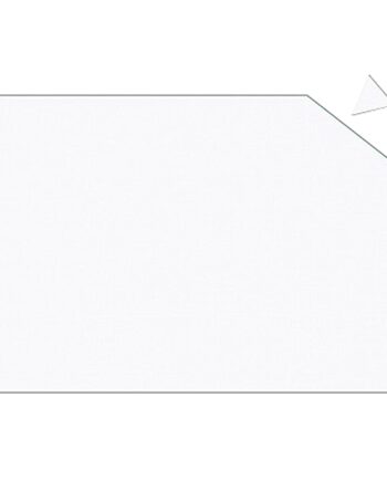 Magnetark Med 49 Stk  Hvide Trekant-magneter            Cm