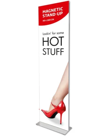 Magnetic Stand-up  Bannerstander  40   160 Cm