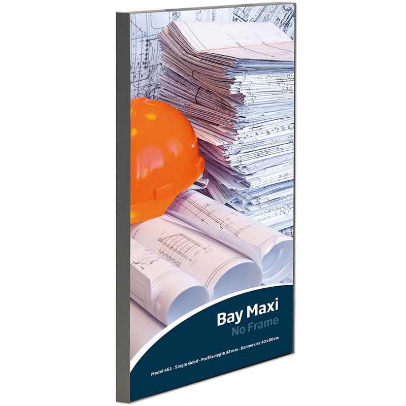 Maxiframe Bay Enkeltsidet Bannerramme 32 Cm Dyb