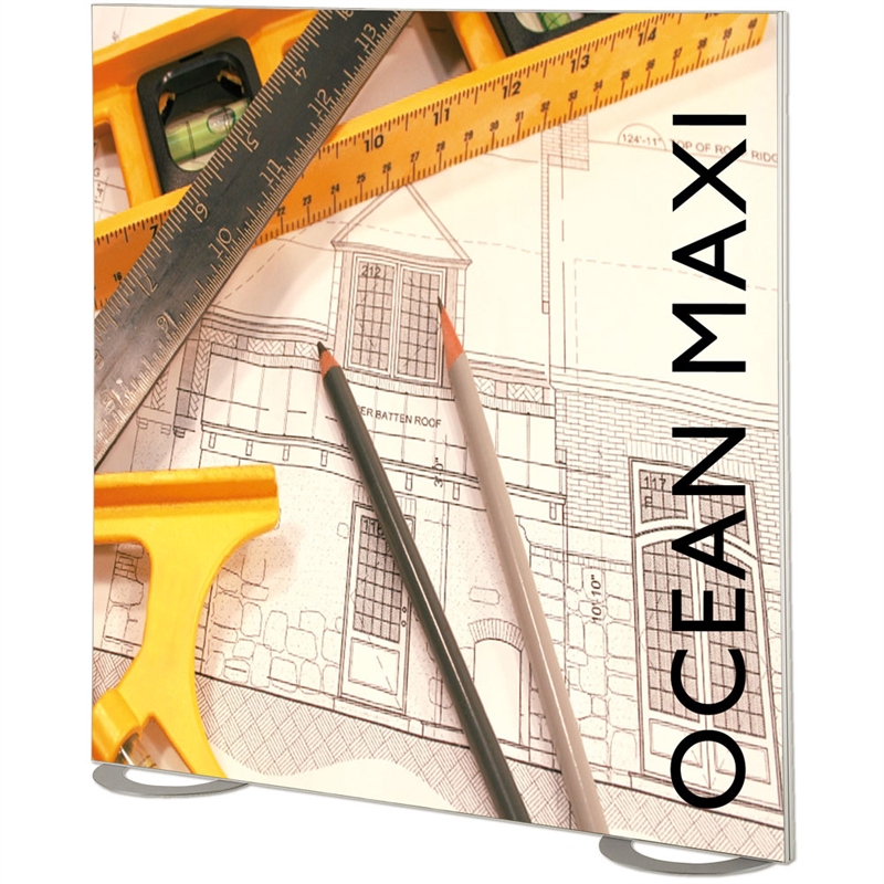 Maxiframe Ocean Dobbeltsidet Bannerramme 50 Mm Dyb 100 150 Cm