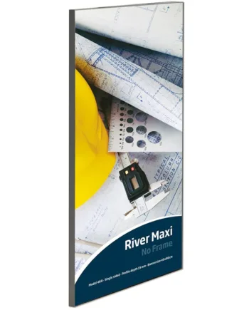 Maxiframe River  Enkeltsidet Bannerramme  70   100 Cm
