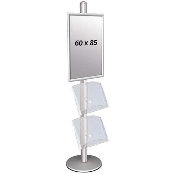 Multi Stander Enkeltsidet Med Akrylhyler 25mm 1x60x85cm
