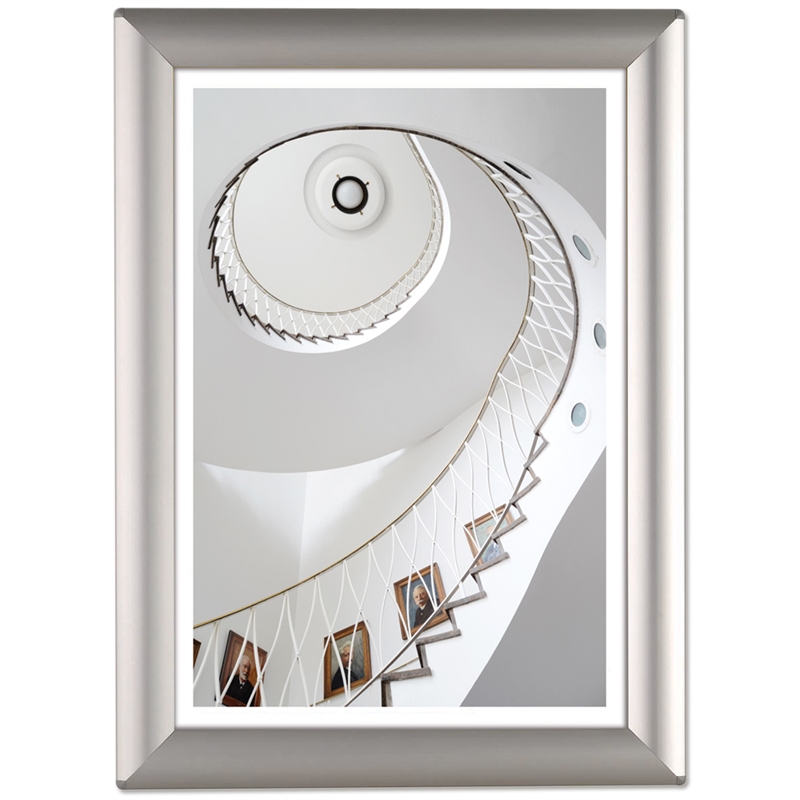Opti Klapramme Alu Sølv 25 Mm Profil A2