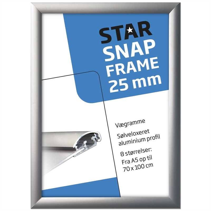 Plakatramme 25 Mm Profil