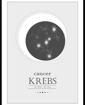 Stjernetegnplakat Krebs