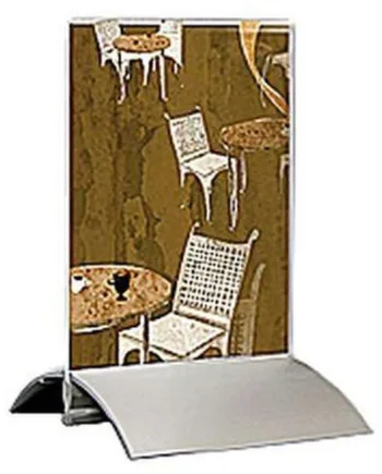 Swing Wing Menukortholder Vertikal A7   4x10   Cm