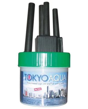 Tokyo Aqua  Sæt Med   Filtpenne  Grøn