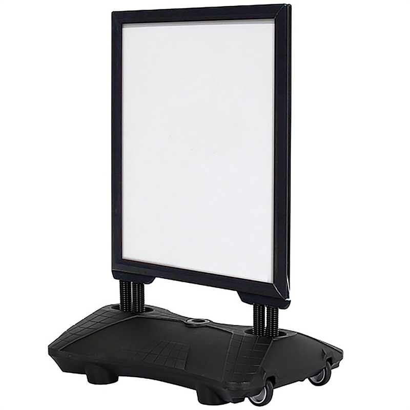 Wind-sign Waterbase Budget Gadeskilt A0 Sort